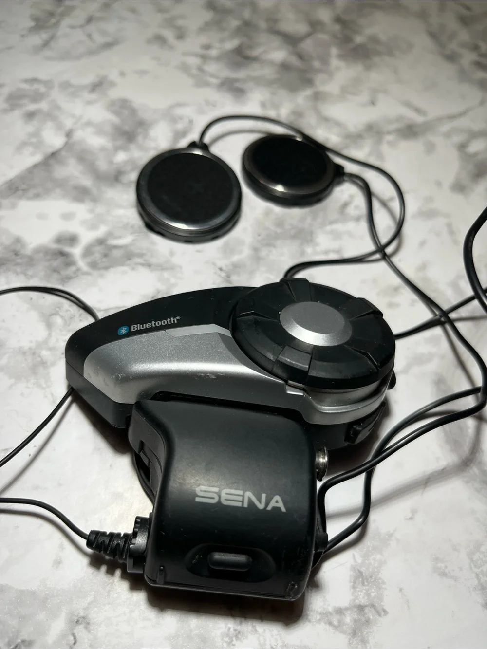 Sena Bluetooth Motorcycle Communicator - Black/Silver